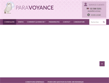 Tablet Screenshot of paravoyance.com